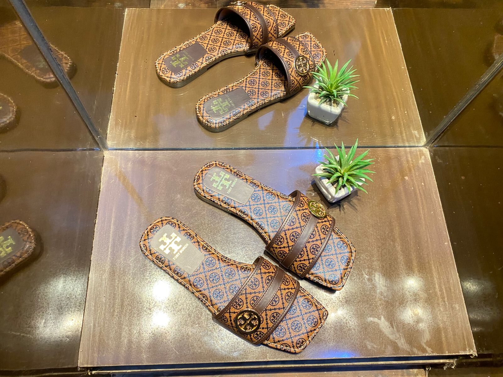 Classic Luxe Brown Slide for Women | Elegant Everyday Flats